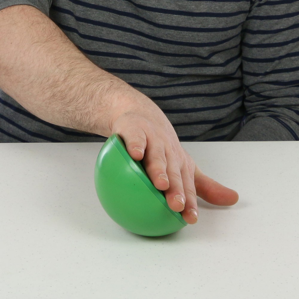 CanDo Wrist/Forearm Exerciser, Medium, Green, Ball Only