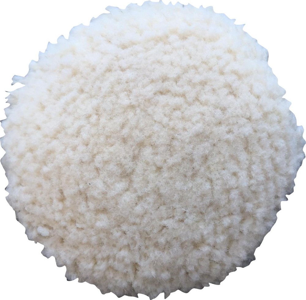 4 Inch SM Arnold Wool Compounding Buffing Pad Hook Loop 56430