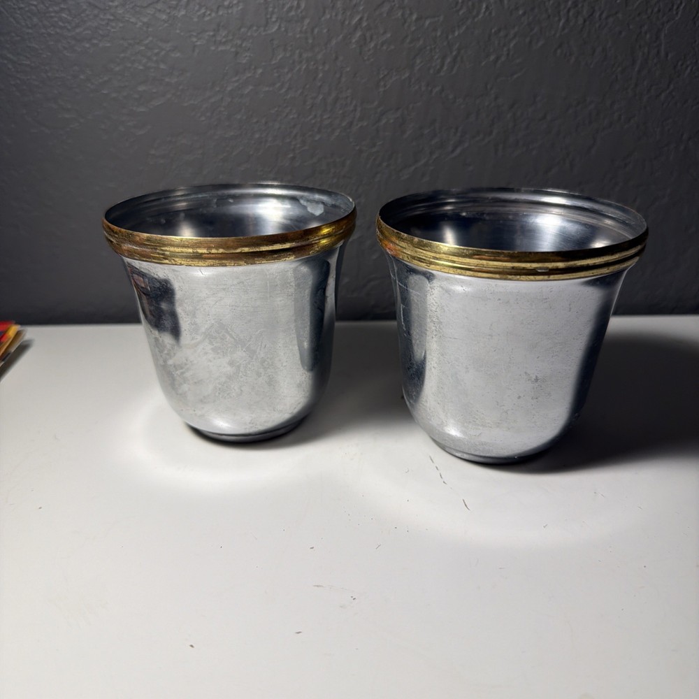 2 Made In India Cups With Gold Ring