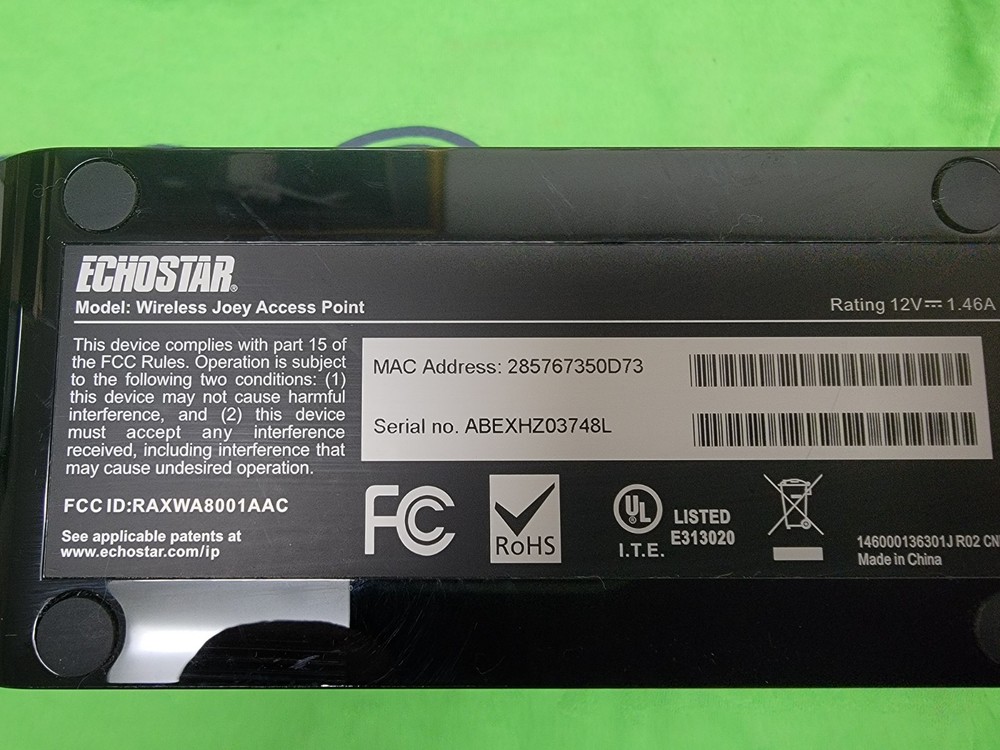 Echostar Dish Wireless Joey Access Point - NO AC ADAPTER
