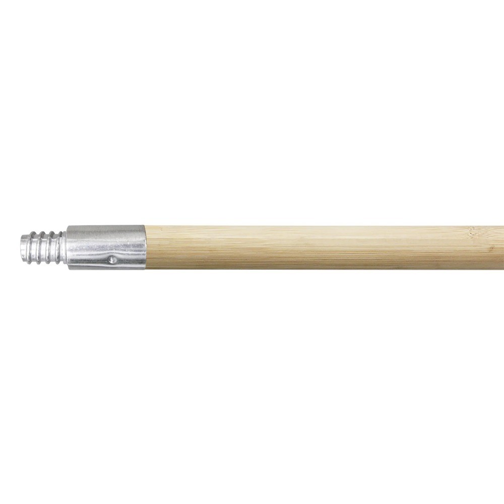 4' Bamboo Extension Pole for Paint Roller Threaded Metal Tip 3 Pack