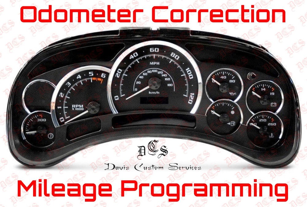 2003-2006 Cadillac Escalade Mileage Programming/Odometer Correction Service GM