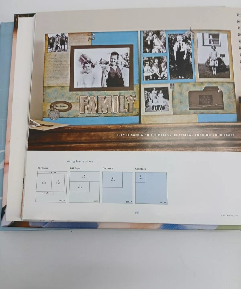 (Lot Of 3) Scrapbooking Books Cherish Imagine Reflections Layout Programs