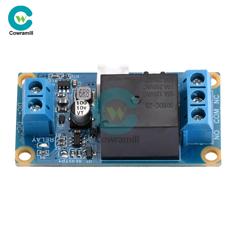 DC 5-28V 1 Way Bistable One Key Start Stop Self Locking Trigger Relay Module