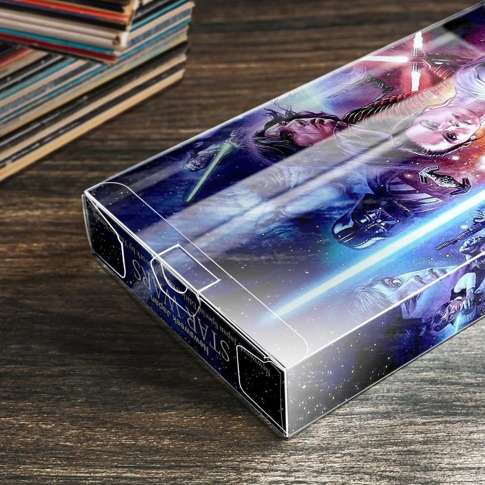 20x Box Protector Sleeves for Premium VHS Cassette Tape Protective Plastic Case