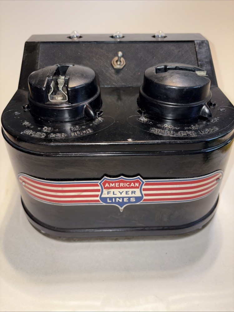 VTG American Flyer Train Twin Power Controller 18B 190W PREOWNED UNTESTED