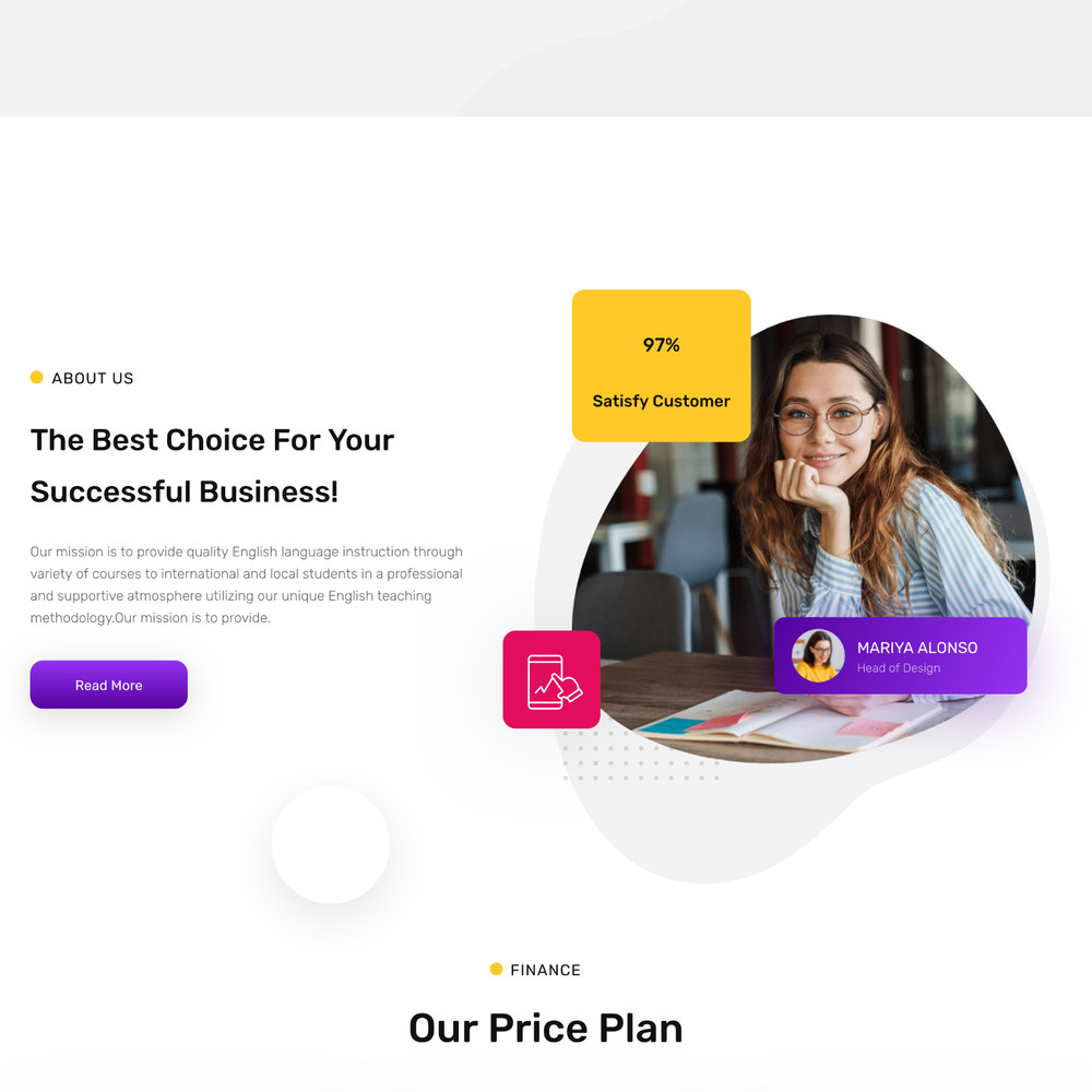 Web-based Business Website Design with Free VPS Web Hosting & Installation