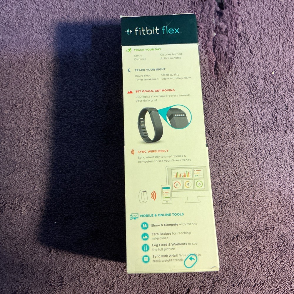 Fitbit Flex Activity & Sleep Wireless Wristband - NEW SEALED