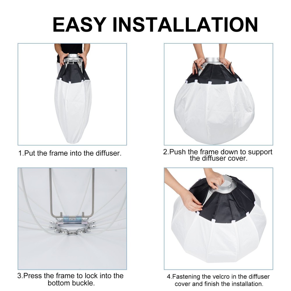Godox CS-65D 65cm Lantern Softbox Quick-Setup Soft Light Modifier with Skirt