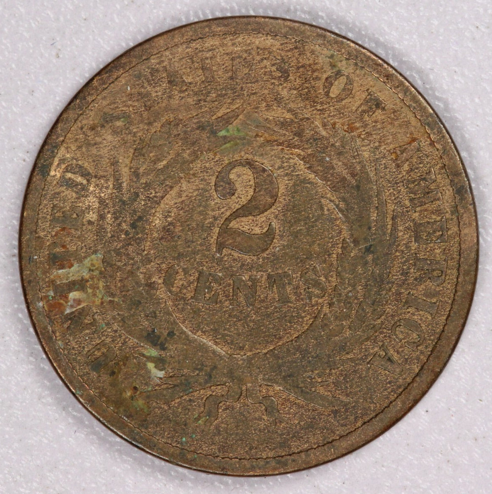 1868 US Two Cent Piece