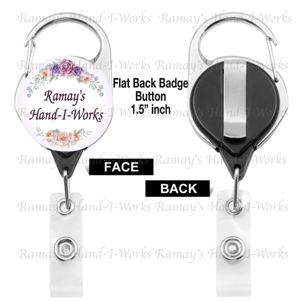 Fun Radiologic Technologist Retractable Badge Reel, Id Lanyard Holder