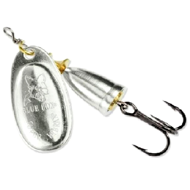 Vintage Blue Fox Super Vibrax 7/16 oz. Silver Spinner