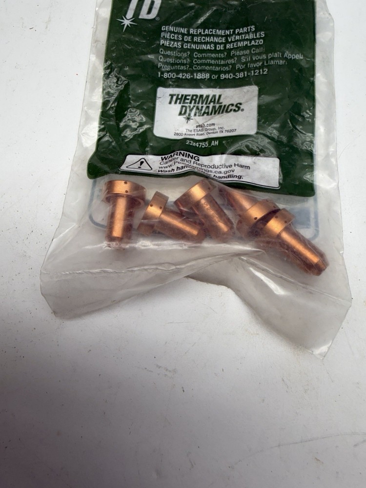 GENUINE THERMAL DYNAMICS 9-8228 GOUGING TIP D --- 5 PACK