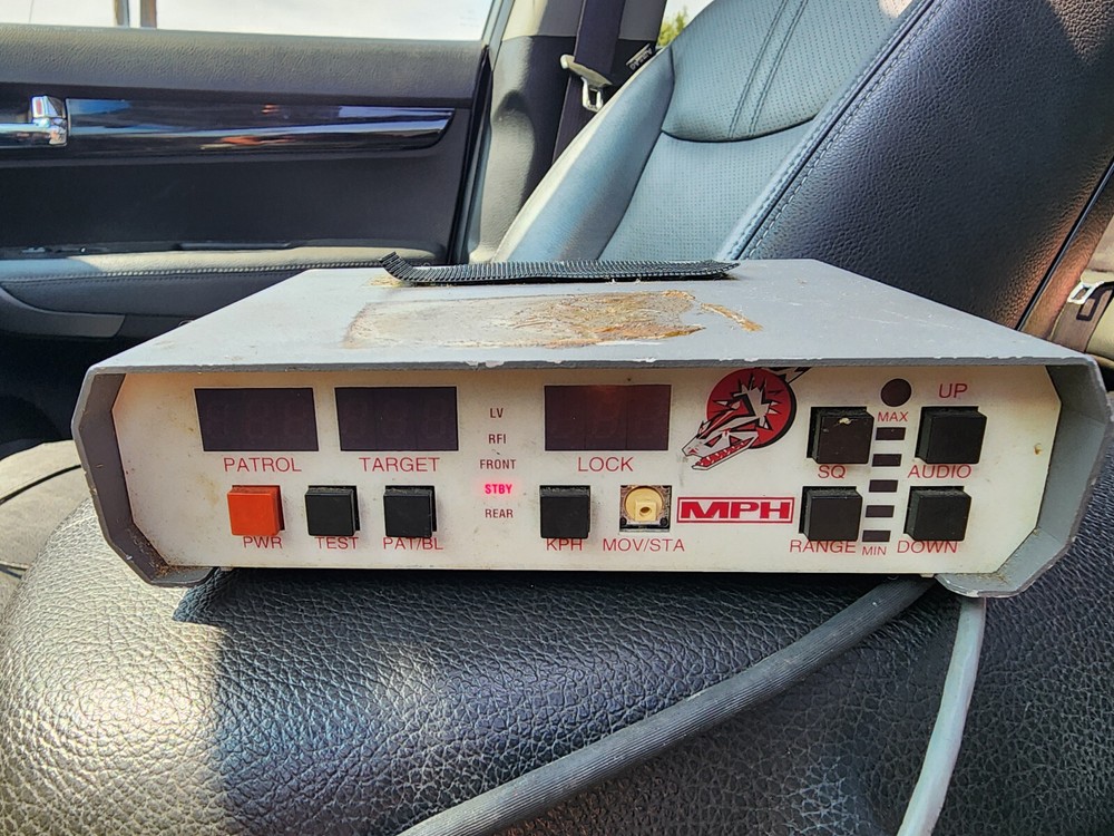 MPH INDUSTRIES PYTHON LAW ENFORCEMENT RADAR SYSTEM W/ TUNING FORK