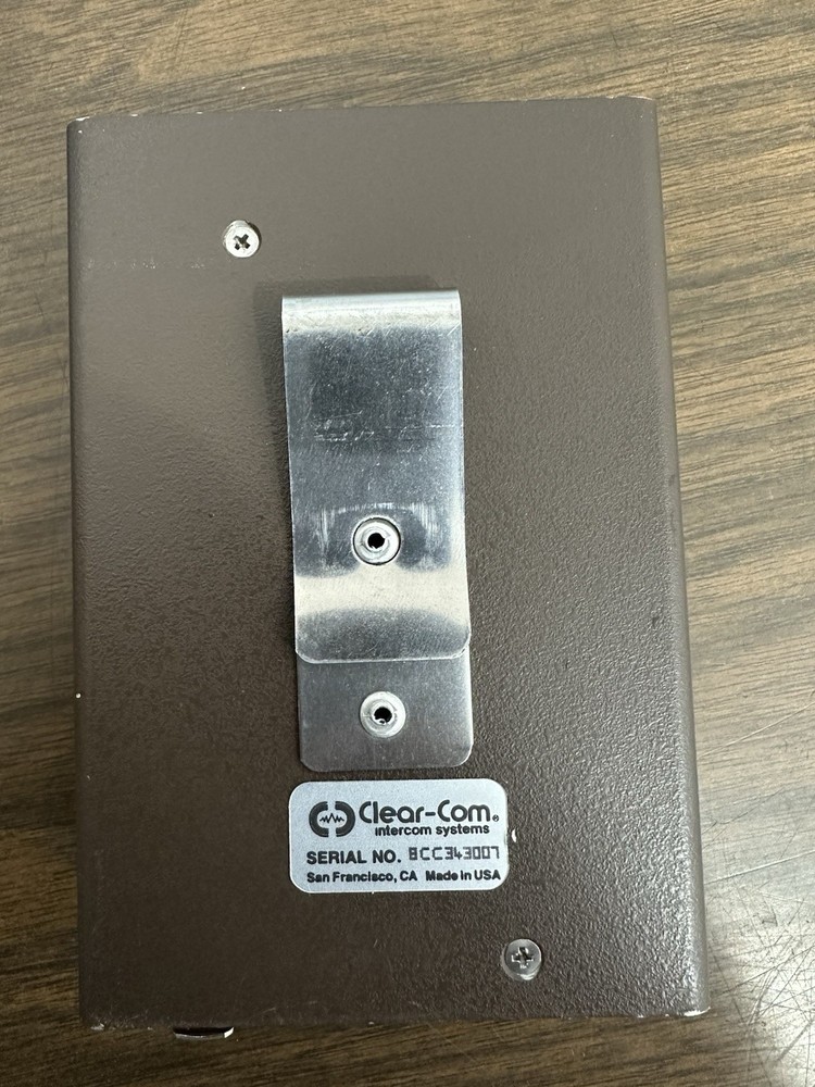 Clear-Com CP-300 Two Channel Intercom Beltpack