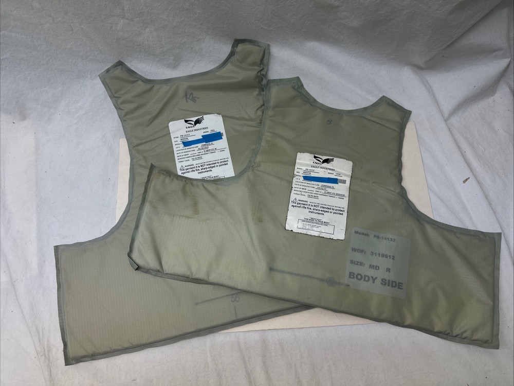 Level IIIA BALCS SPEAR Medium Soft Body Armor Inserts