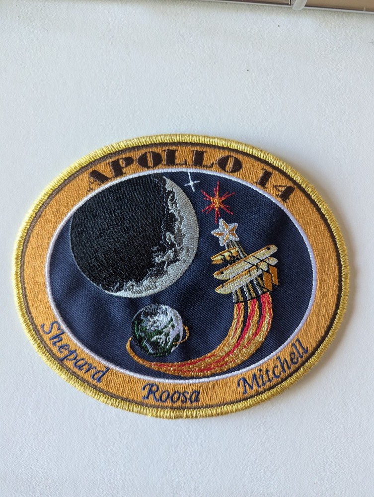 NASA Apollo 14 Commemorative 6" Patch AB Emblems