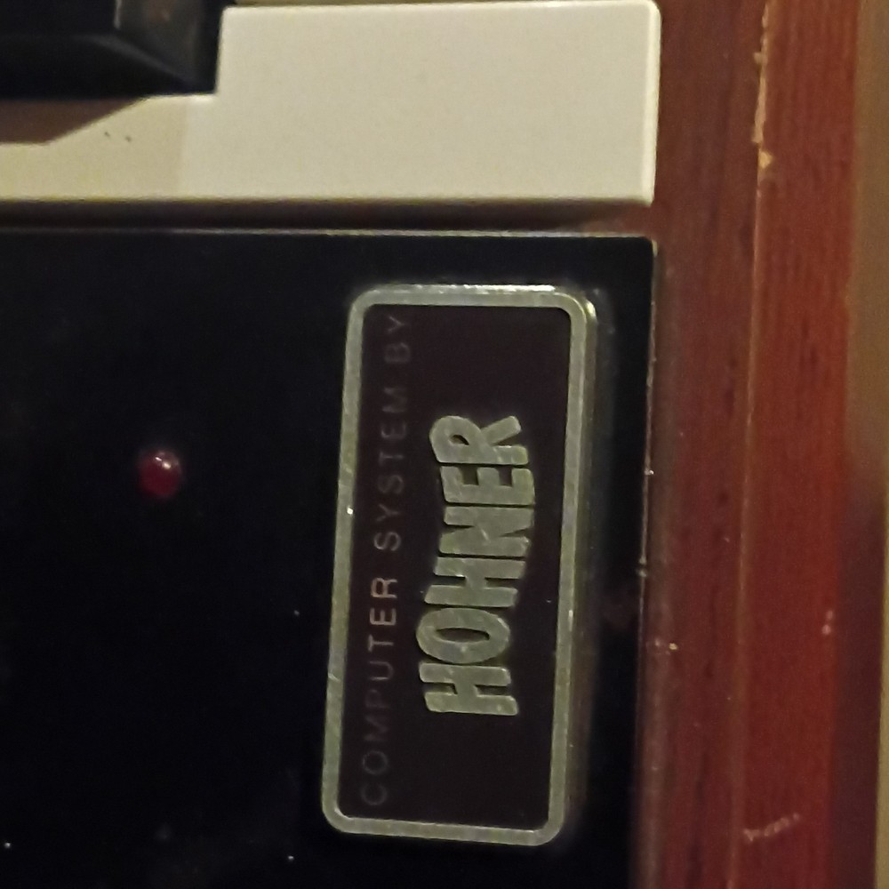 Wurlitzer Omni 2000 Electronic Keyboard Computer System Black White Brown