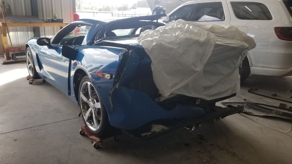 09 CHEVY CORVETTE C6 SRS CONTROL MODULE 15297098