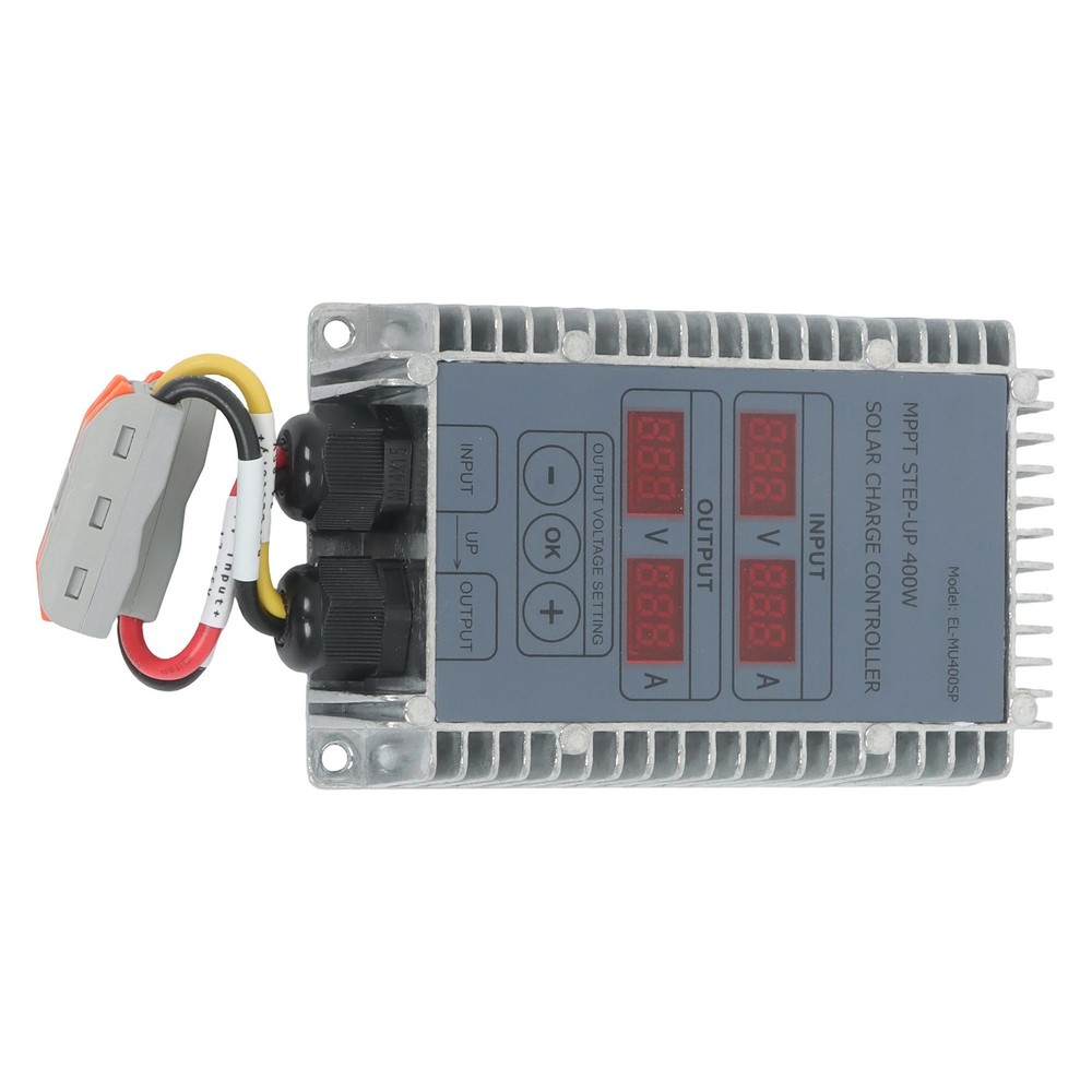 LABLT Waterproof Solar Panel Regulator Boost MPPT 24‑85V LED Display Adjustable