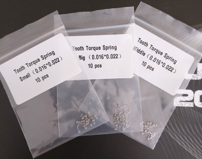 Dental Orthodontic Torquing Torque Spring Rectangular Wire Single Anterior Teeth
