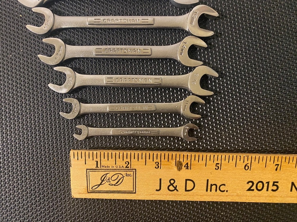 Craftsman Vintage SAE Combination Wrench Set 10pc
