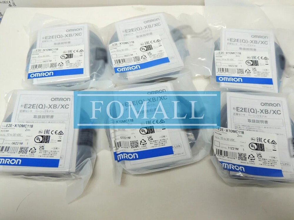 1Pcs New For proximity switch sensor E2E-X10MC118 2M