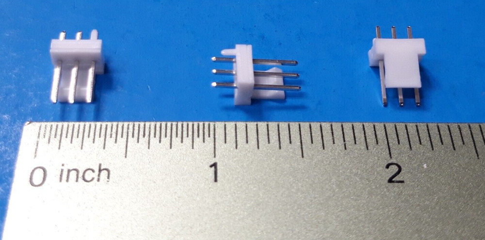 (50 pcs)  Header Connector, HF08030-P1 ,  Foxconn, PCB Mount, 3 Contacts