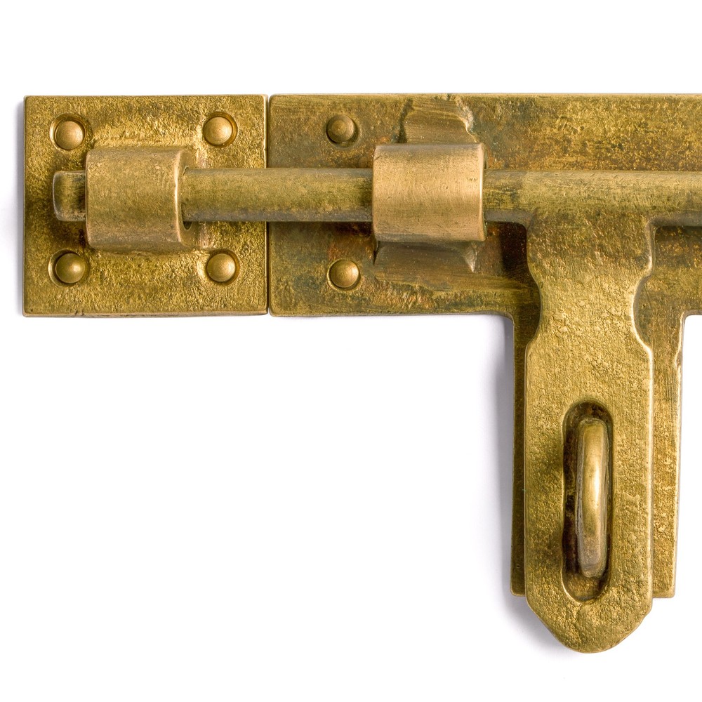 Hardware Philosophy Lockable Slide Latch Bolt Receiver 6"