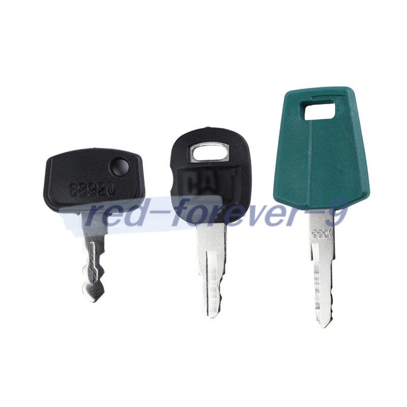 14pc Heavy Equipment Key Set Construction Ignition Keys For CAT
