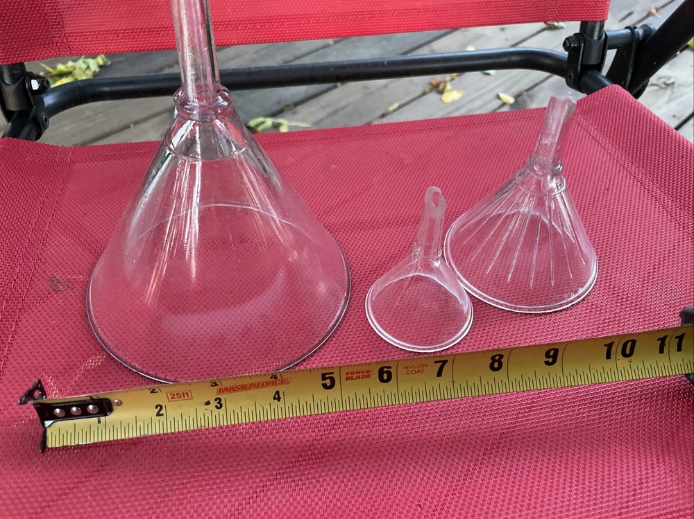 mooney airvent glass funnels