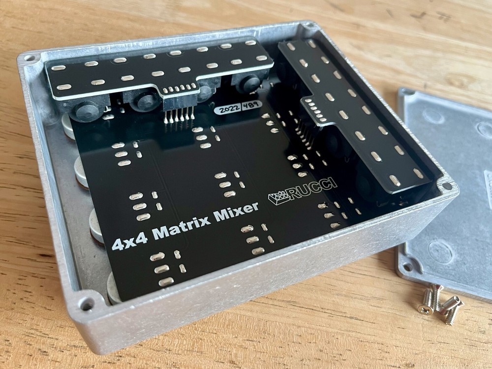 4×4 Matrix Mixer (Handmade, Rucci Electronics)