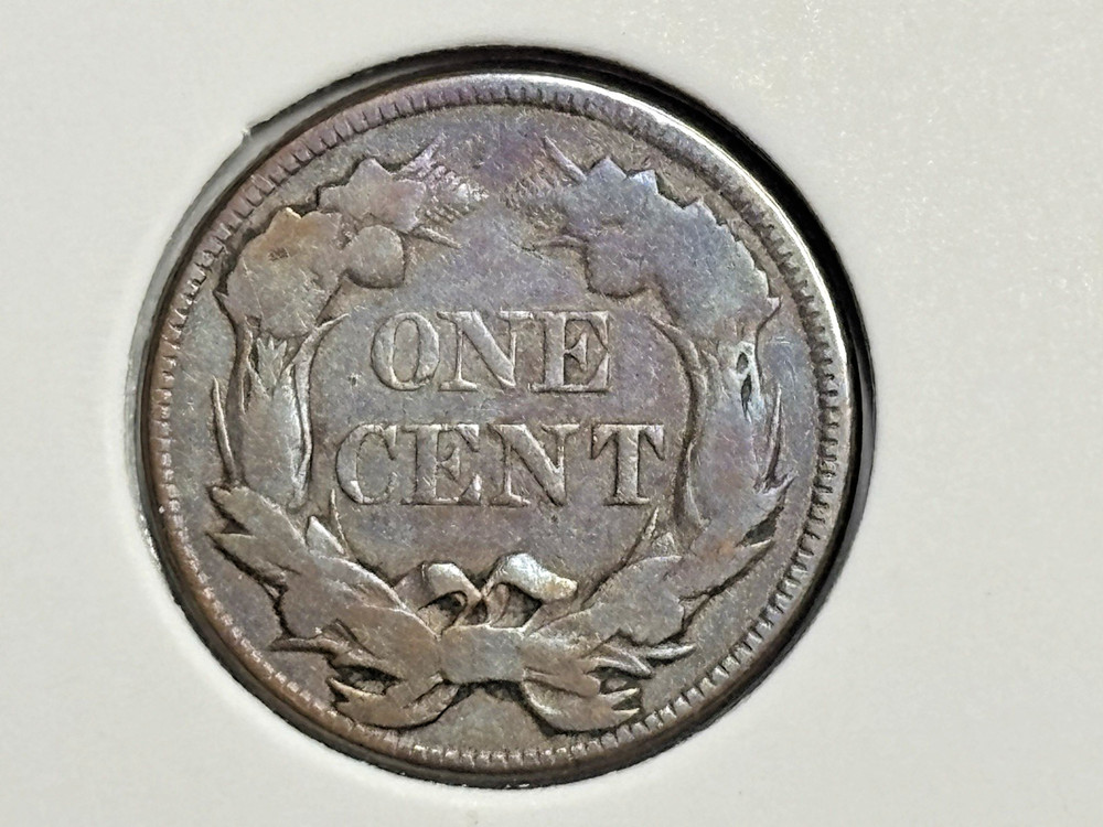 1857 Flying Eagle Cent Better Condition - Nice Toning! $85 Retail!