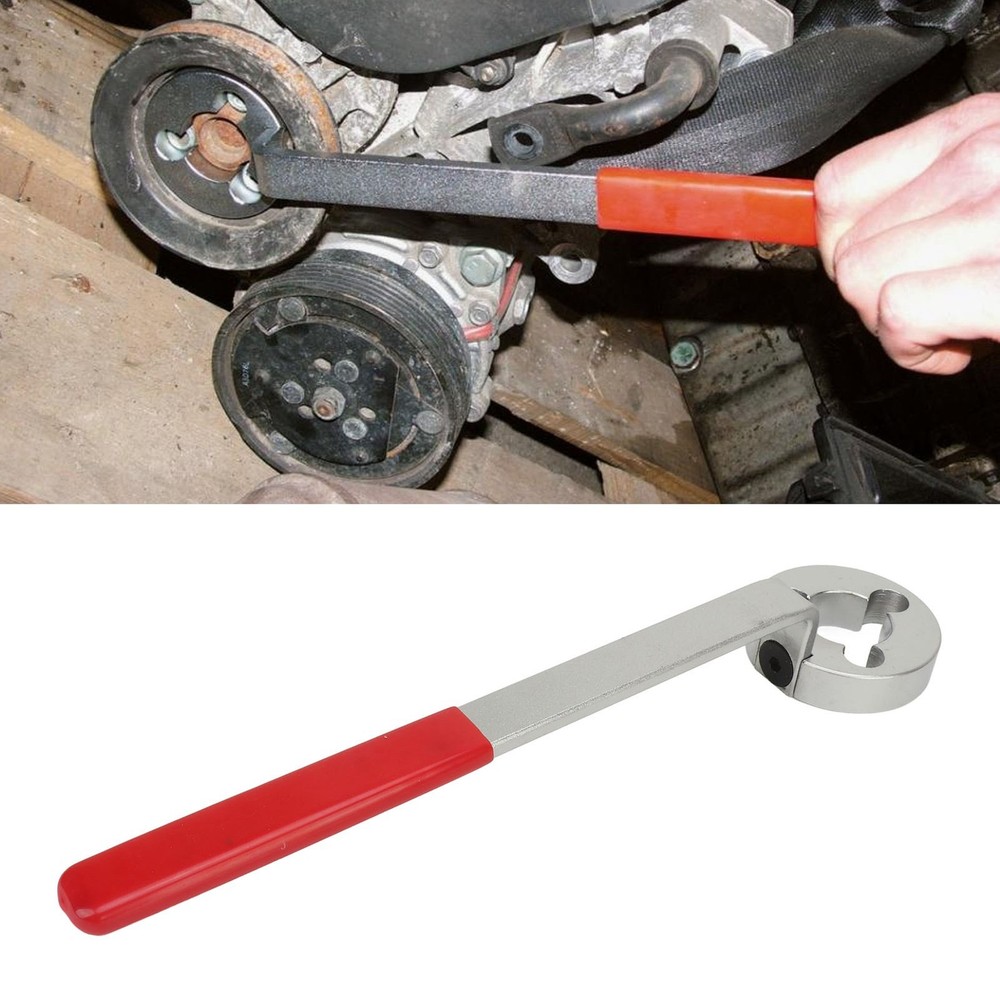 Efficient Water Pump Pulley Locking Wrench For AC Vehicles HTEO