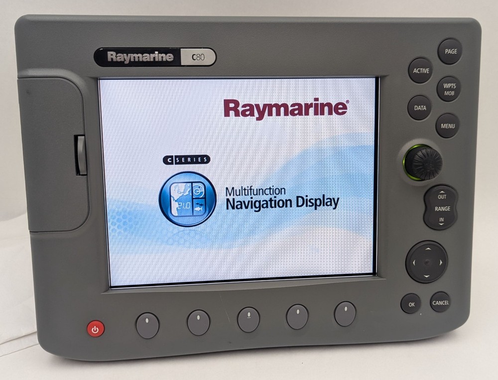 Raymarine C80 Marine Radar GPS Chartplotter 8.4" MFD Display Updated v5.16
