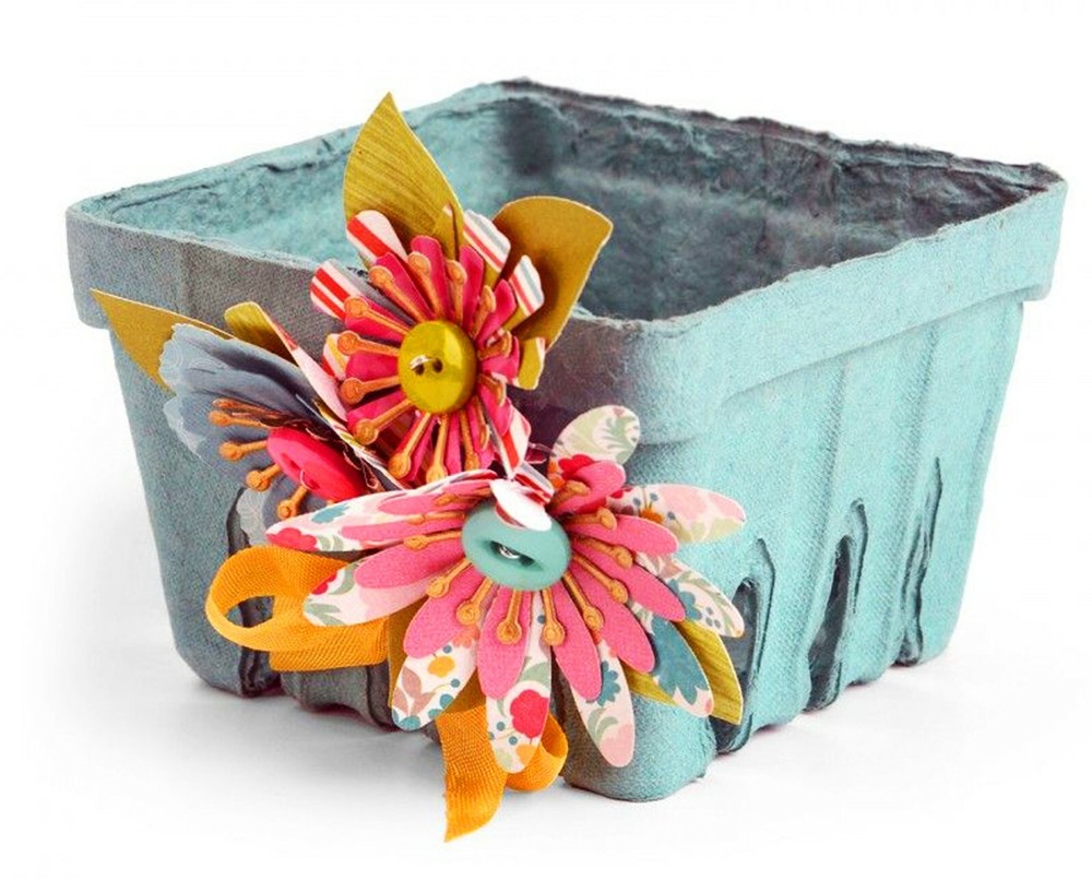 Sizzix Thinlits Mix & Match Flowers 10pk set #661097 Retail $19.99 Lori Whitlock