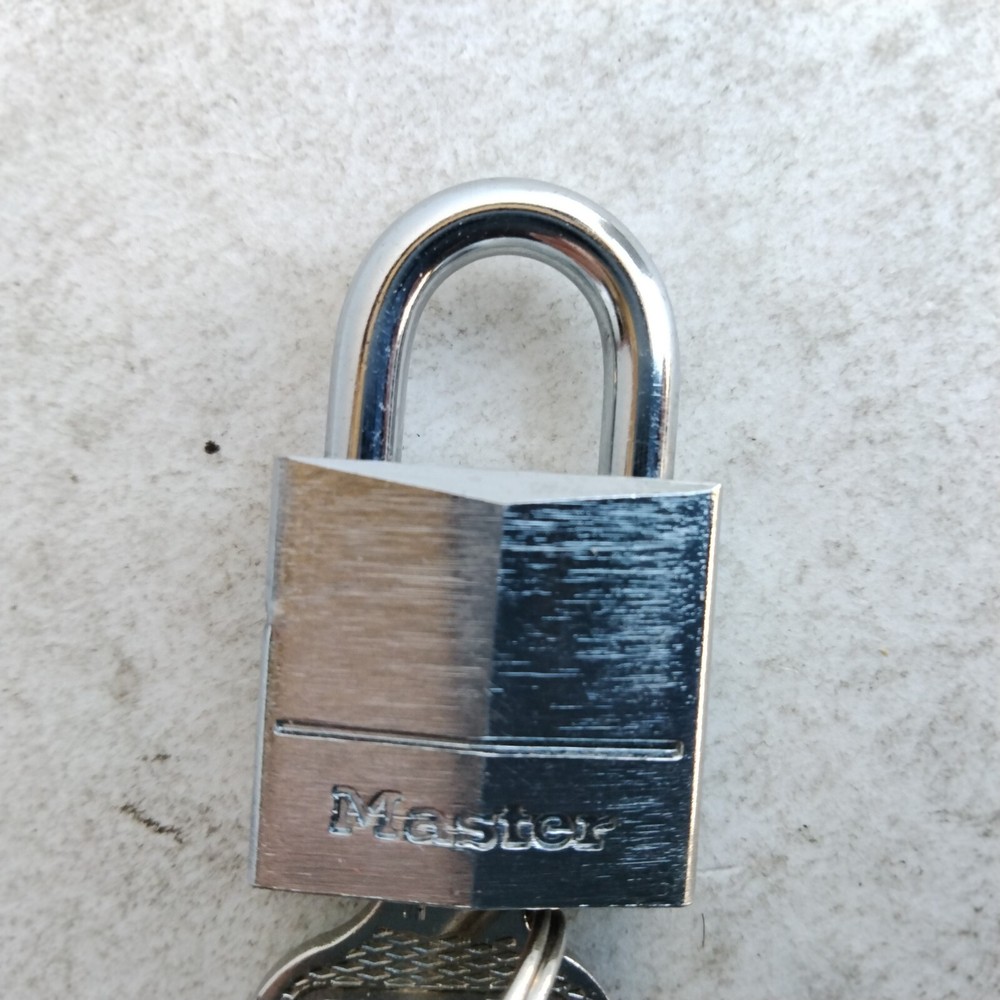 Master Miniature Padlock Two Keys