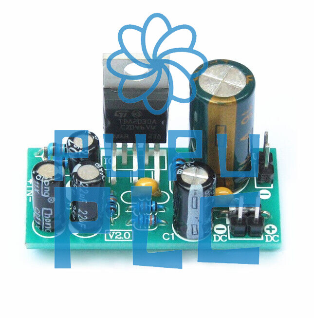 TDA2030A Electronic Audio Power Amplifier Board Module Mono 18W DC 9-24V M