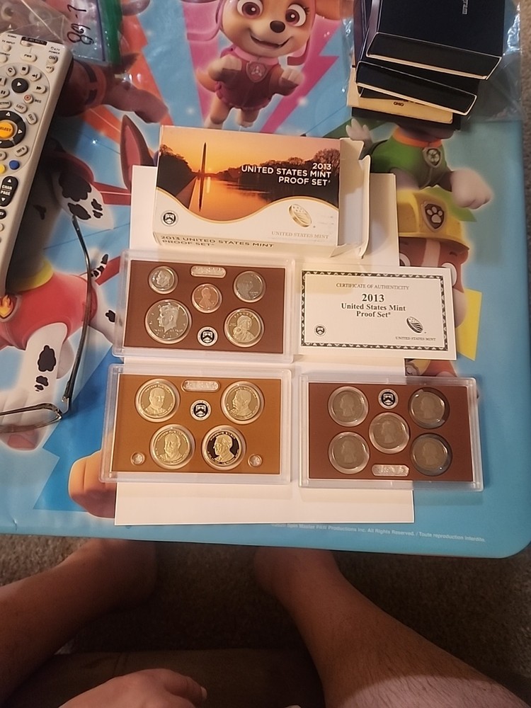 2013 US Mint 14 Piece Proof Set w/Box & COA