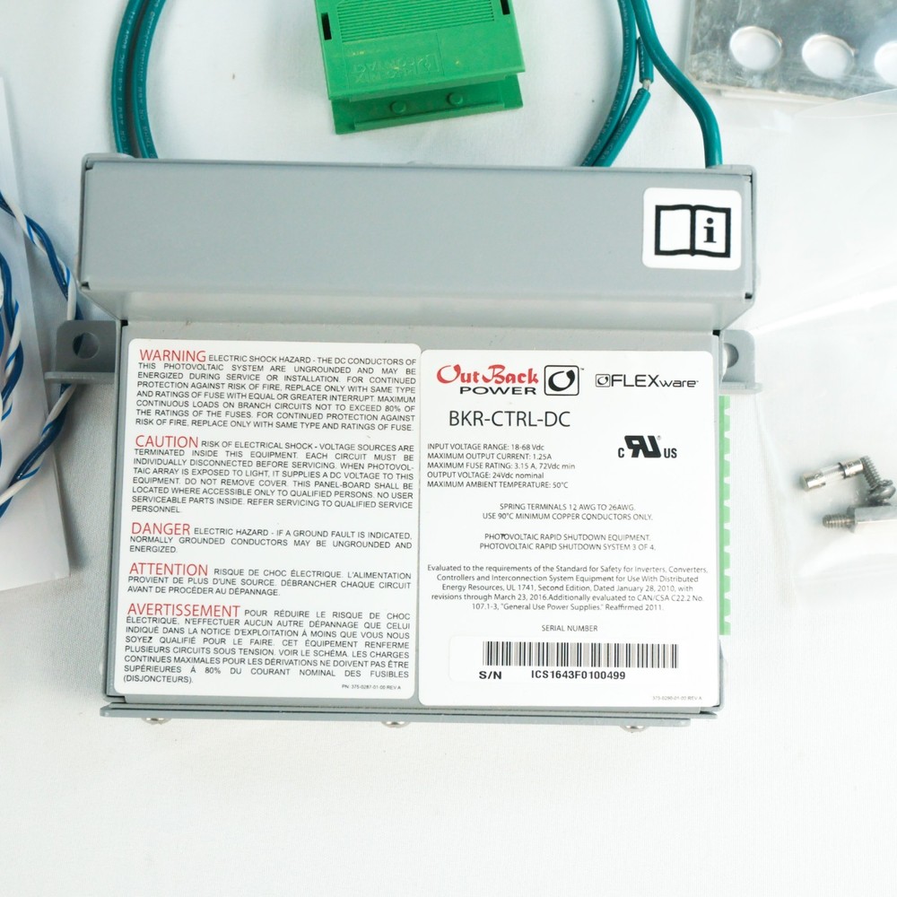 Outback Power - BKR-CTRL-DC ICS Plus Breaker Control Module