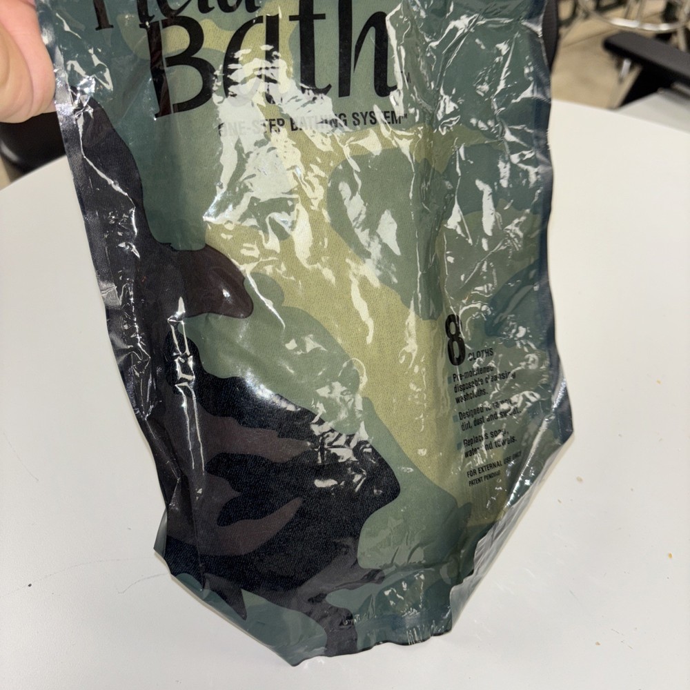 Field Bath- One step bathing system- 8 cloths - (23-817)