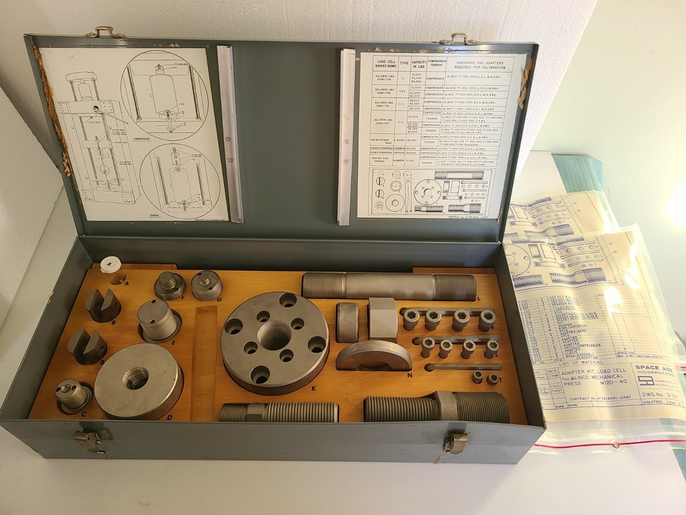 SPACE AGE adapter kit for Alinco mechanical press M120-40