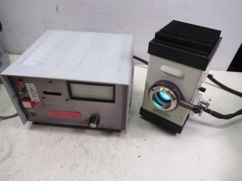Opti-Quip 1200 Microscope Power Source & 770 Arc Lamp Housing Fluorescence
