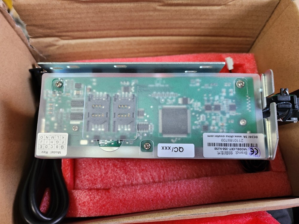 Motorized Card Reader CRT-350-NJ50 NEW