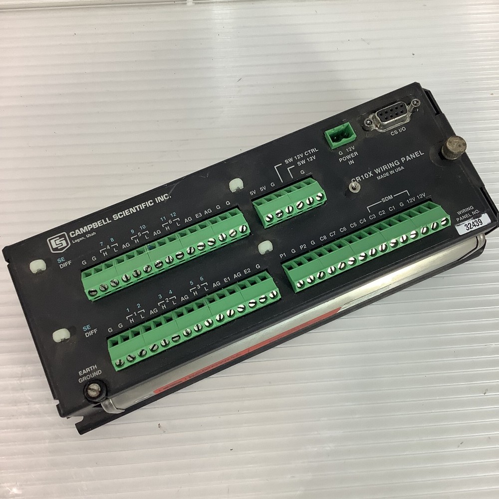 Campbell Scientific CR10X With Wiring Panel