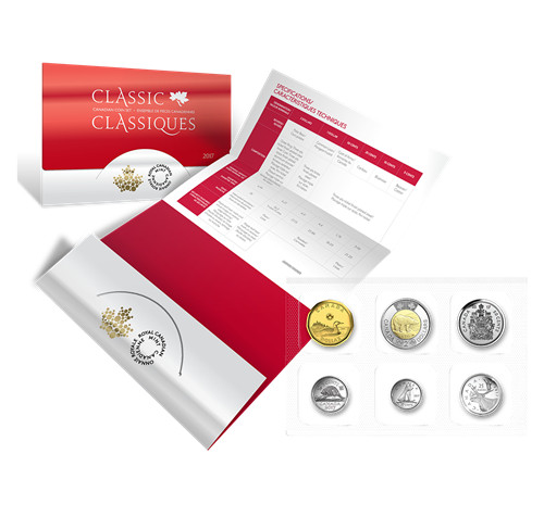 🇨🇦 2017 Uncirculated Classic Canadian Coin Set