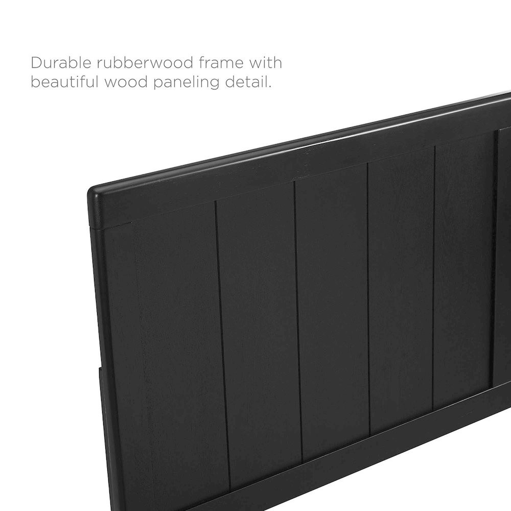 Robbie Wood King Headboard