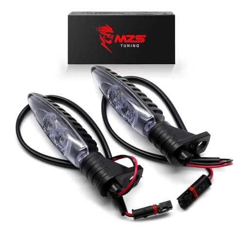 Motorcycle Turn Signal Lights, 2009-2016 Front LED Indicators Blinker Light