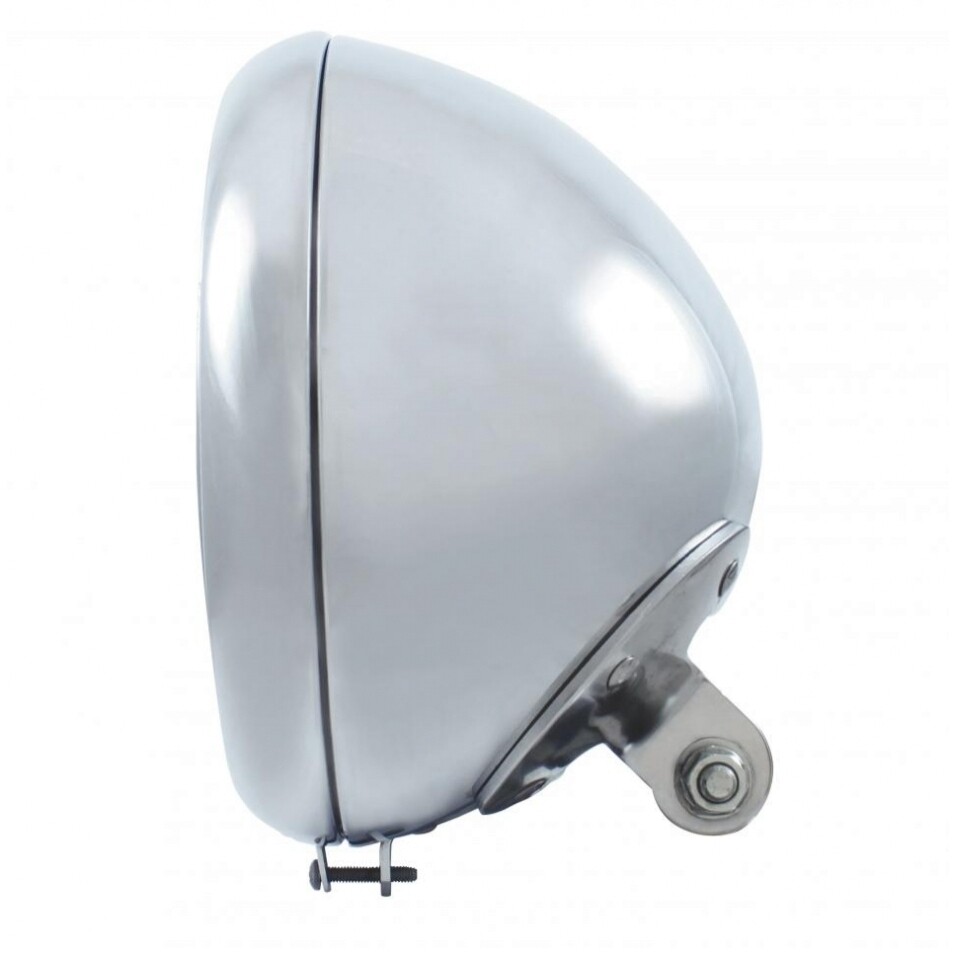 7" Motorcycle Headlight w/ 34 Amber LED Bulb