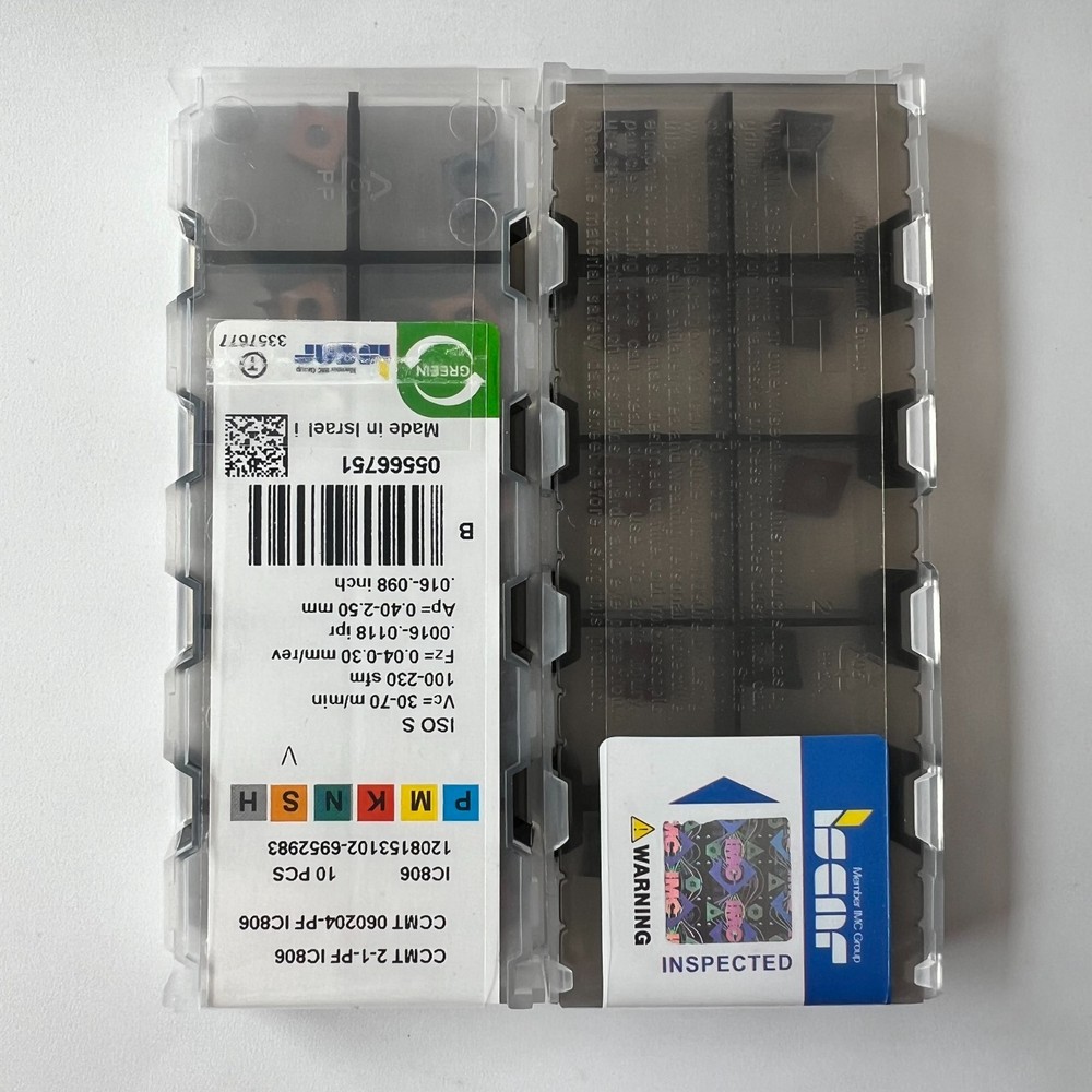 10Pcs/BOXIscar  CCMT060204-PF IC806